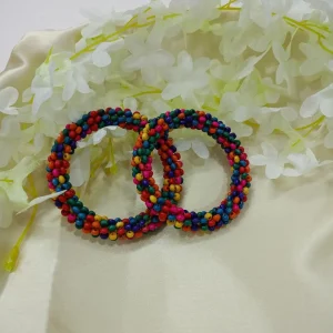 Multi Colour Kather Puthir Churi (Single)